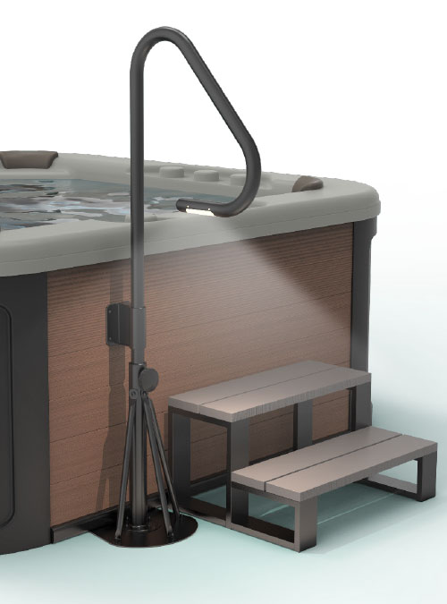Spa Handrail With LED Light