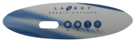 Balboa MVP260 Lazyboy 4 Button OverLay