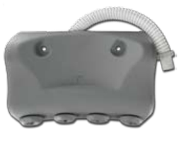 [06332-0030G] Neckflex Jet Pillow Refl/ Bay (4 Jet Gray)